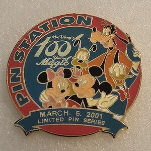 Disney Japan 100 Years Of Magic Pin Station 2001 Pin